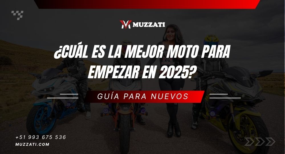 ¿Cuál es la mejor moto para empezar en 2025? Guía para nuevos motociclistas en Puno