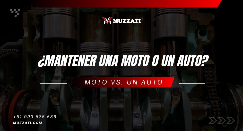 ¿Cuánto cuesta mantener una moto en comparación con un auto?