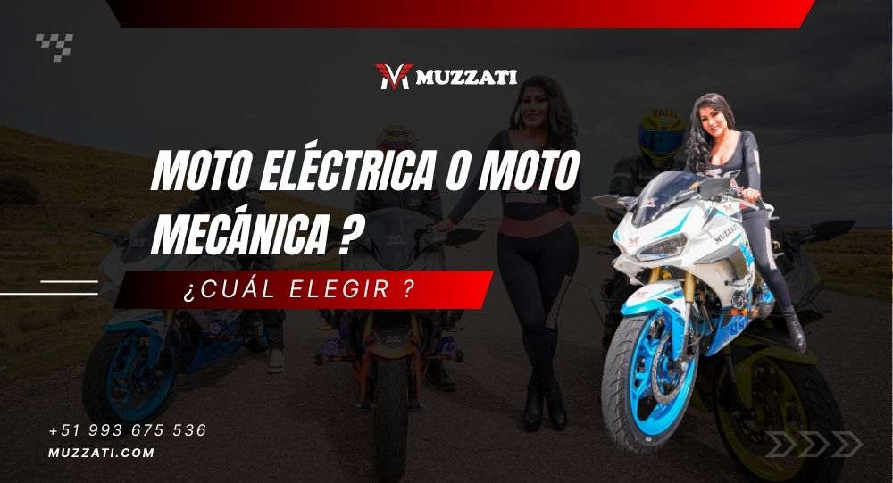 Moto eléctrica o moto mecánica: ¿Cuál elegir en Juliaca y la región Puno?
