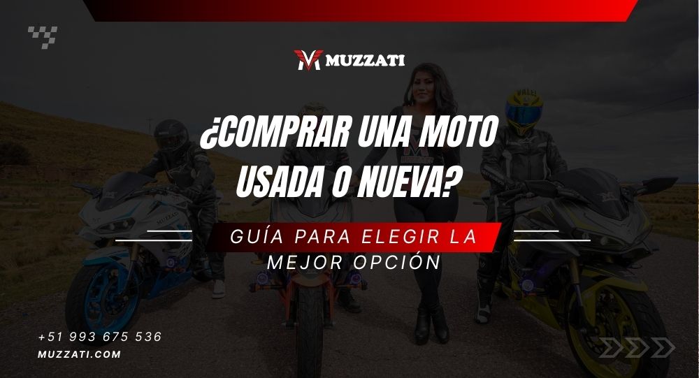¿Comprar una moto usada o nueva en Juliaca?