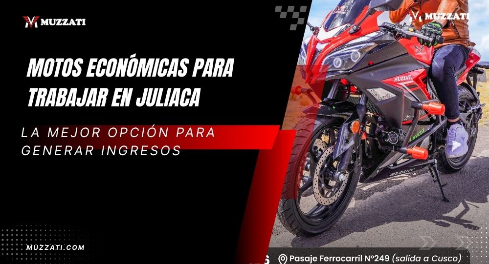 Motos económicas para trabajar en Juliaca: la mejor opción para generar ingresos