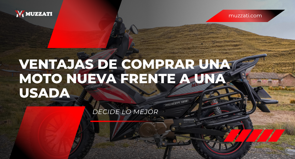 Ventajas de comprar una moto nueva frente a una usada